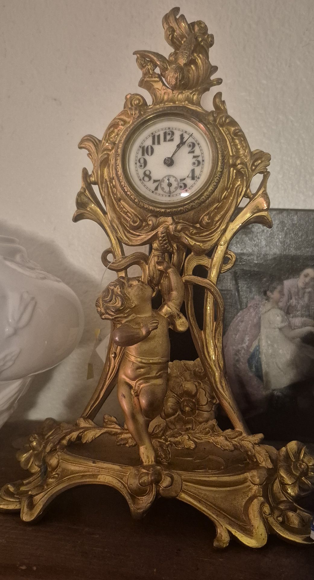 Antique Brass Clocks