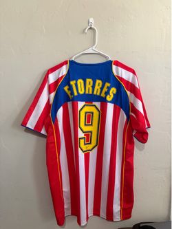 Atletico Madrid 2004-05 home Torres jersey