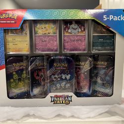 Pokemon Paldean Fates Costco Tins 