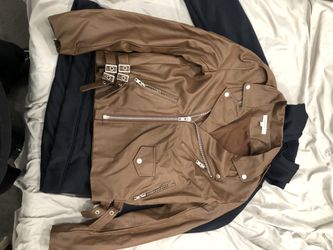 Leather jacket Woman L