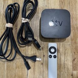 Apple TV A1625 4th Gen 32GB Includes Remote And Cables - Tested And Working