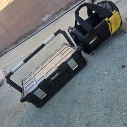 HUSKY And TOUGHBUILT Tool Box Toolbox Chest Tool TOTE Holder Tray for Tools
