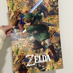 Legend of Zelda poster skyward GameStop exclusive
