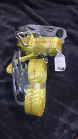 Ratchet straps double j hook