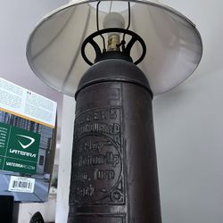 Antique Fire Extinguisher Lamp