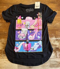 NEW Shopkins Girls Graphic T-Shirt Size XS 4/5 - NWT