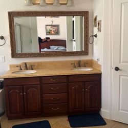 Double Sink Bathroom Vanity 