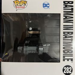 Batman In Batmobile Funko Pop