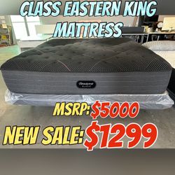 NEW BEAUTYREST BLACK C-CLASS EASTERN KING MATTRESS