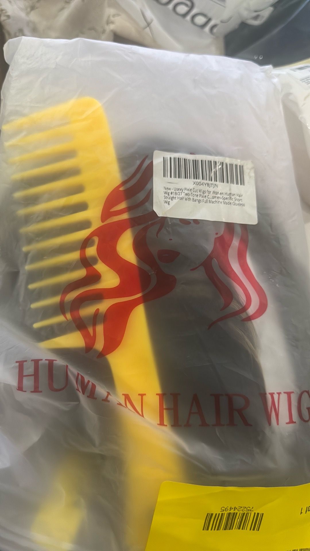 Human hair wig