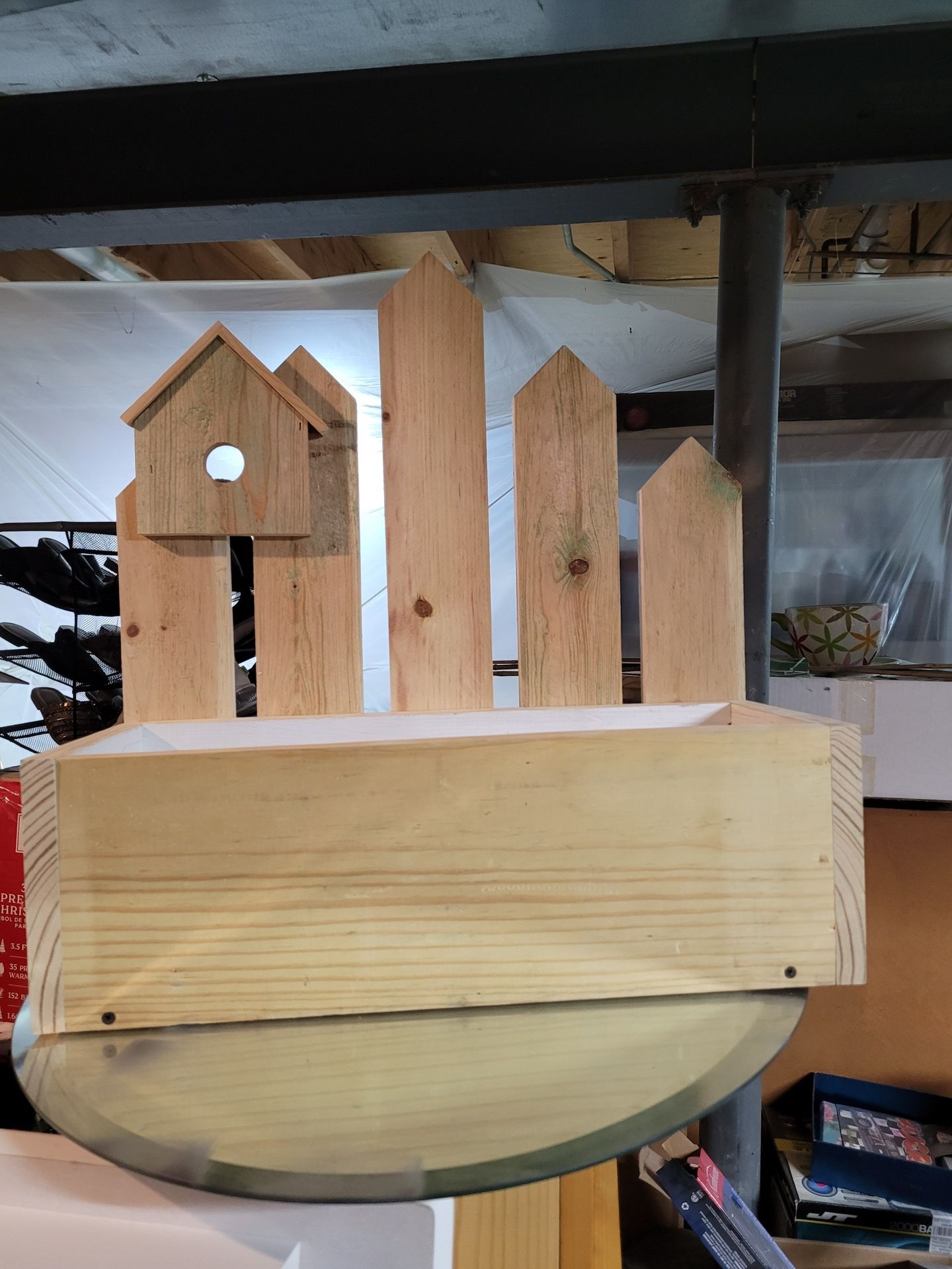 Homemade Wooden Flower Box
