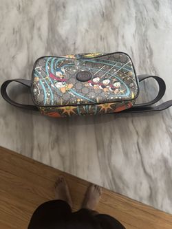 GUCCI x Disney GG Supreme Mickey Mouse Belt Bag Auth 