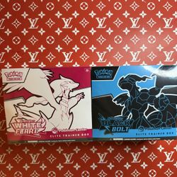 Pokemon Center Black Bolt White Flare ETB