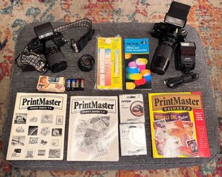 Pentax SLR Camera Bundle with Lenses and Accessories