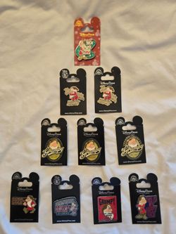 Disney Grumpy collector pins