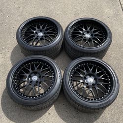 Chevrolet Corvette Z06 C6 C7 HRE Wheels Rims with Tires