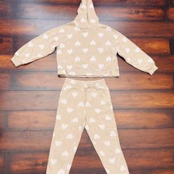 Little Girls Clothes Old Navy Hoodie And Sweatpants Matching Set Size L 10/12
