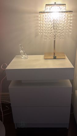 Nightstand with led