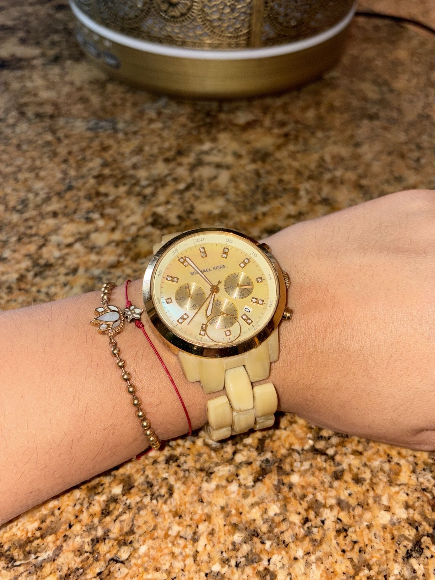 Michael Kors Gold Watch 