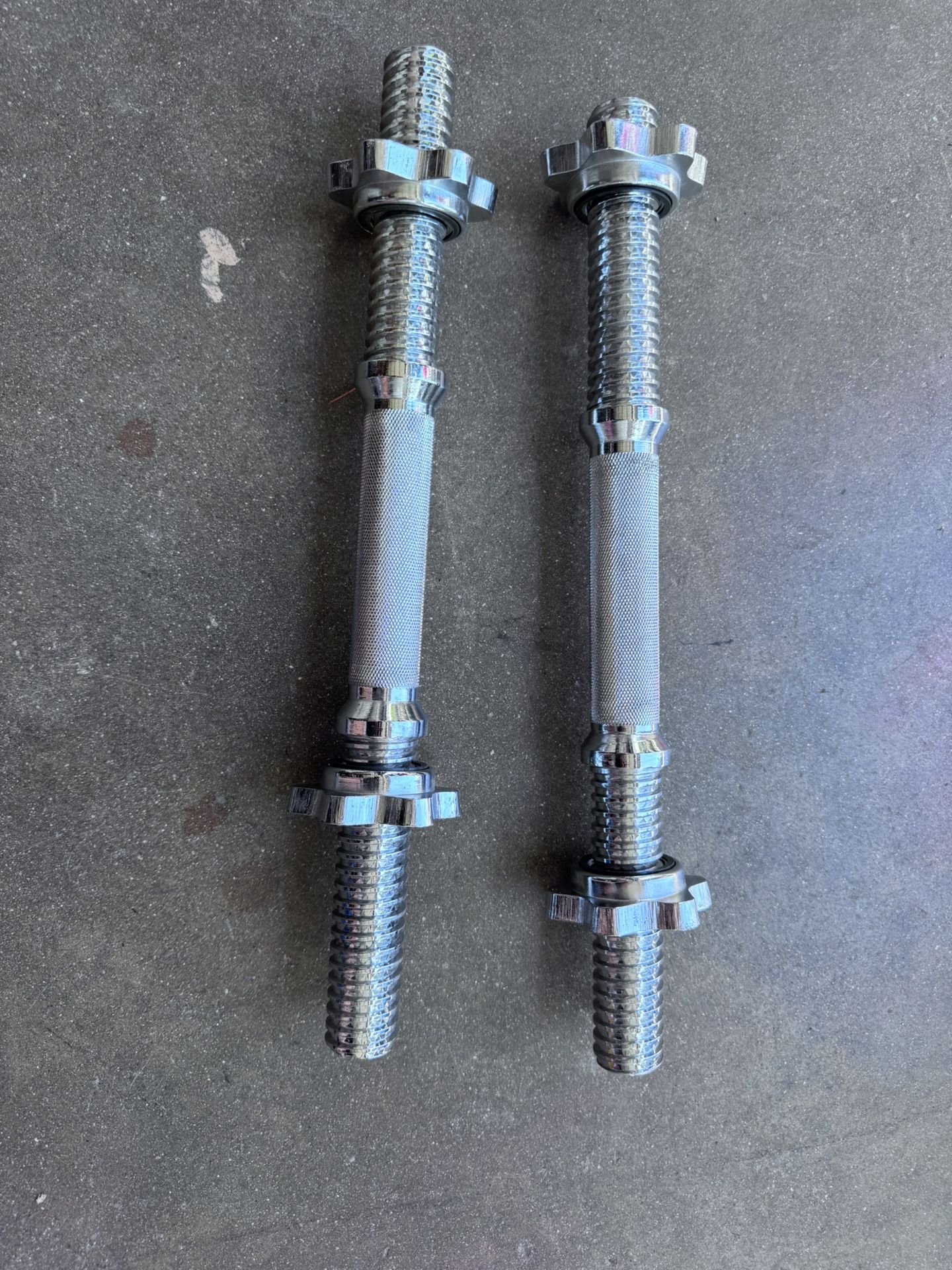 Threaded Dumbbell Handels