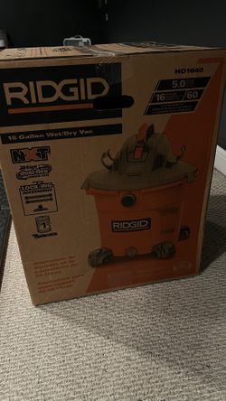 RIGID 16 Gallon Wet/Dry Vacuum | New - Never Opened 