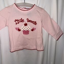 BNWT Girls Shirt Size 3/6 Months