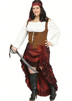 Women's pirate costume