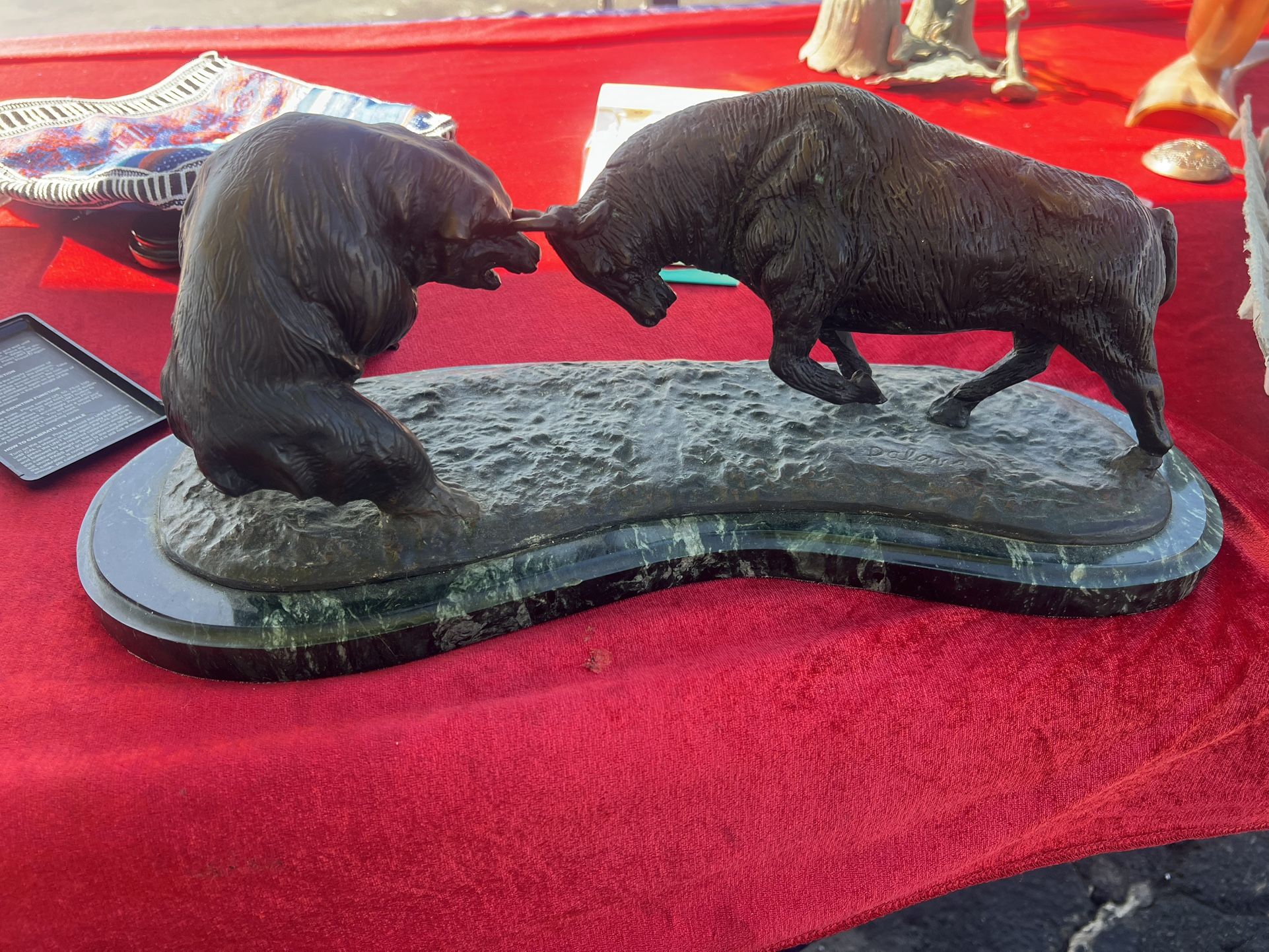 Bear And Bull Statue
