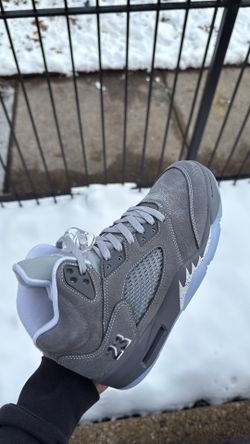 Jordan Retro 5 Wolf Grey