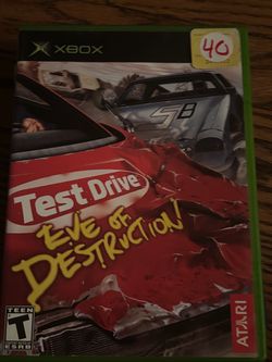 Test Drive Eve of Destruction Xbox Game
