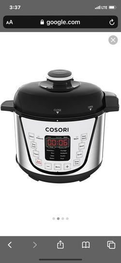 Cosori electric pressure cooker 2 quart mini rice cookware, digital  non-stick 7-in-1 multi-function 800w, Size: 2 qt, Brown for Sale in  Palmdale, CA 