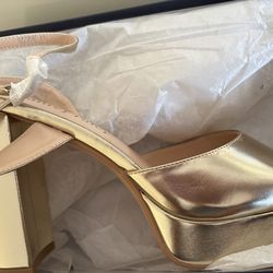 Platform Chunky High Heel Sandals Peep Toe