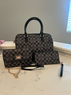 Coach inspired 3pc set