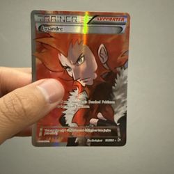 Pokemon (Lysandre Trainer) Card