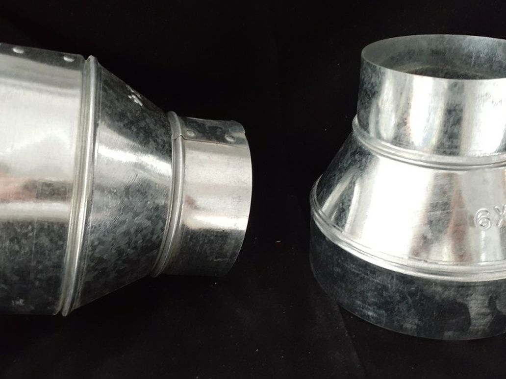 HAVC. 6x4. 3PC. Reducer No Crimp