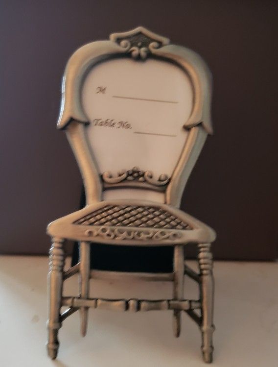 Chair Place Setting Favor