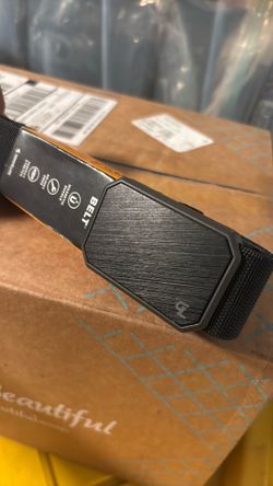 Black Groove Belt