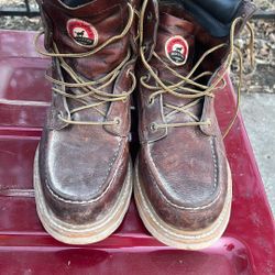 Irish Setter Used Work Boots  Size 11.5