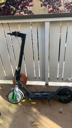 Maxshot Electric Scooter Black and Green