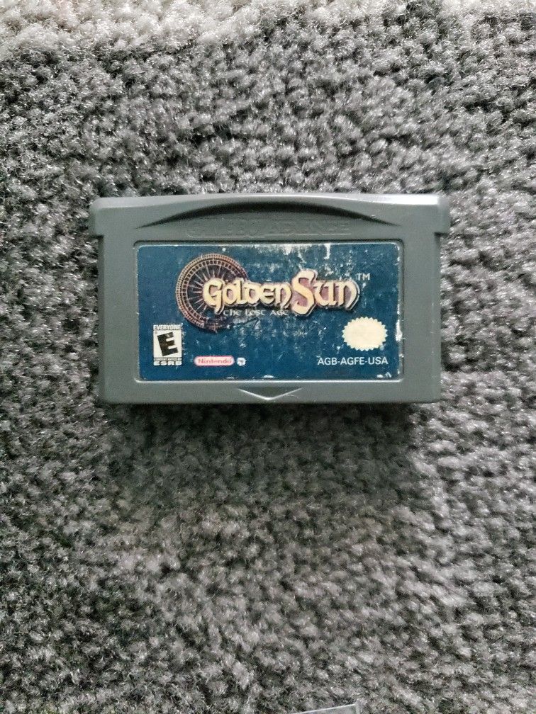 Gameboy Advance Golden Sun The Lost Age