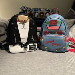 Chucky And Tiffany Loungefly Backpacks