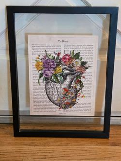 Floral Heart Art