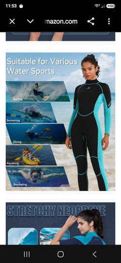 JSNORKLET WET SUIT SIZE SMALL