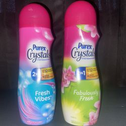 SET OF 2 PUREX CRYSTALS LAUNDRY SCENT BOOSTERS