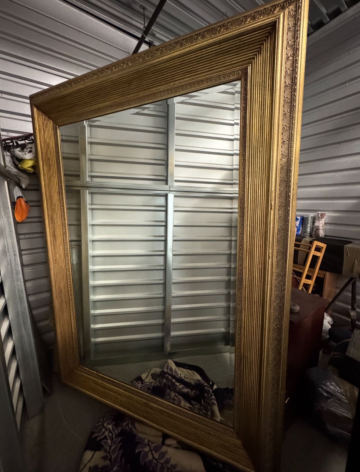 Gold Giant Vintage Mirror