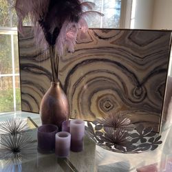 Purple Glam Home Decor