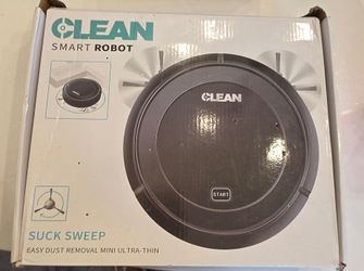 CLEAN Smart Robot Vacuum – New/Open Box