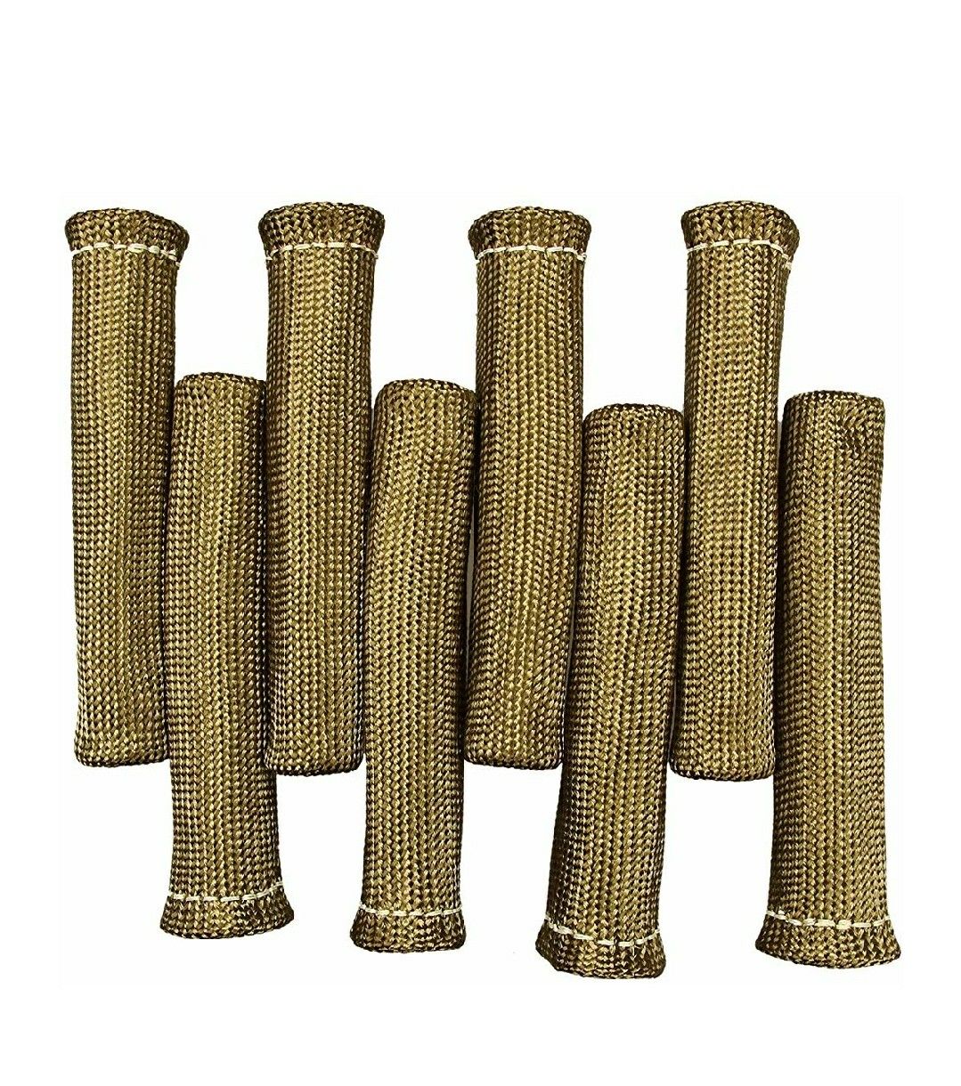 Superfastracing 8x Titanium 1800° SPARK PLUG WIRE BOOTS HEAT SHIELD PROTECTOR SLEEVE SBC BBC