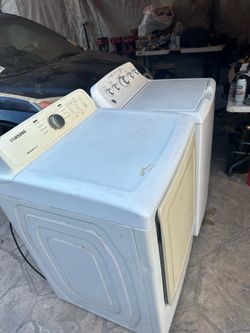 Gas Dryer and washer machines