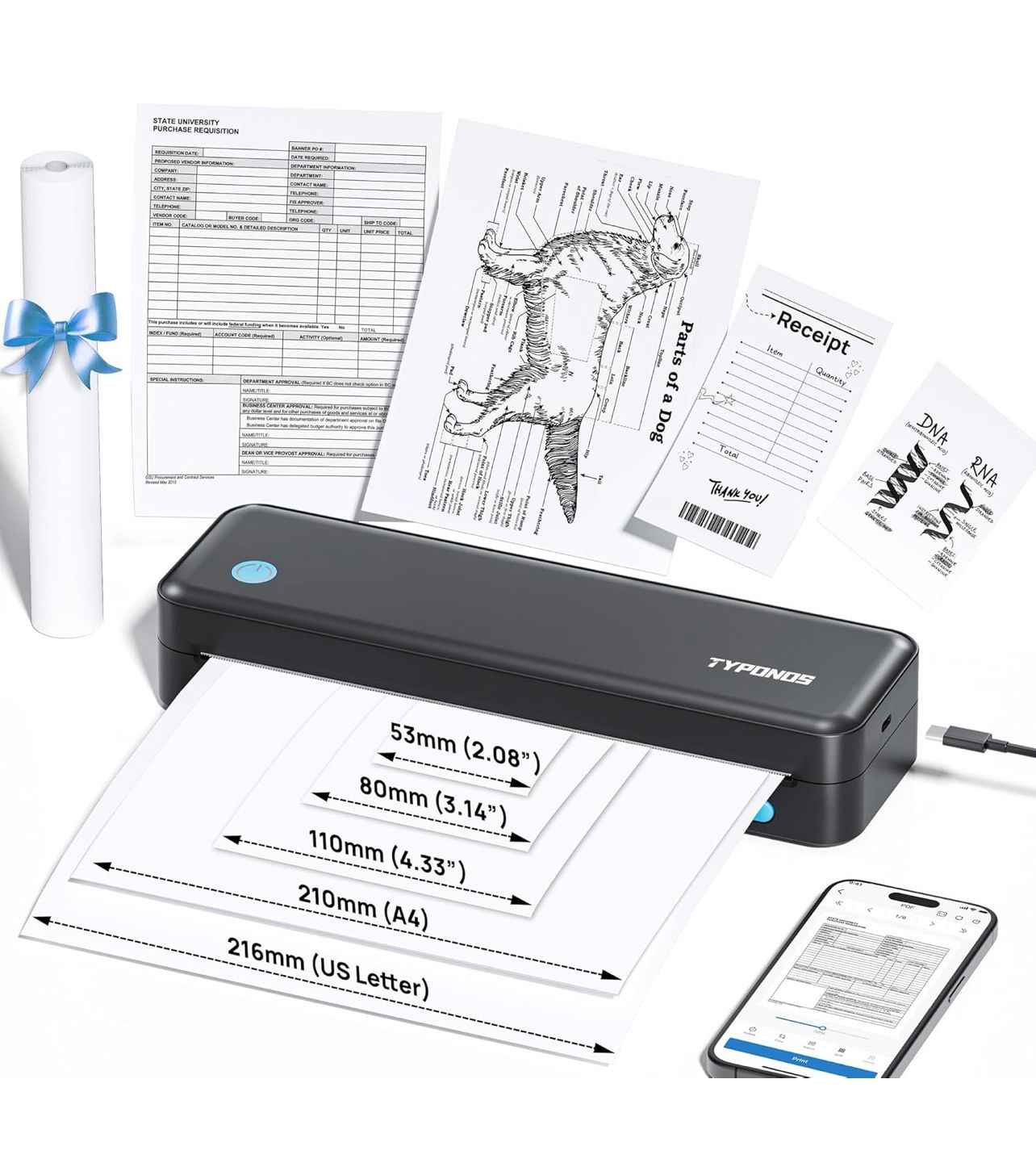 Portable Printers Wireless (never Used)